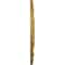 Ekena Millwork Spring Leaf Ceiling Medallion (Canopies up to 5 5/8"), 19 7/8"OD x 3 5/8"ID x 1 1/4"P, Pharaohs Gold CM19SPPGS - alternate 4